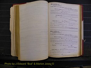 Richmond Marriages, Book L, 1881-1887 P 156.JPG