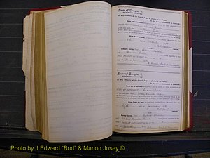 Richmond Marriages, Book L, 1881-1887 P 165.JPG