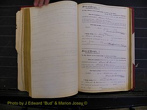 Richmond Marriages, Book L, 1881-1887 P 167.JPG