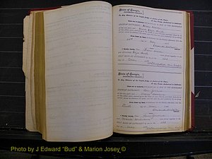 Richmond Marriages, Book L, 1881-1887 P 168.JPG