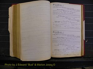 Richmond Marriages, Book L, 1881-1887 P 254.JPG