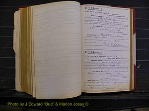 Richmond Marriages, Book L, 1881-1887 P 255.JPG