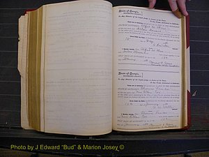 Richmond Marriages, Book L, 1881-1887 P 257.JPG