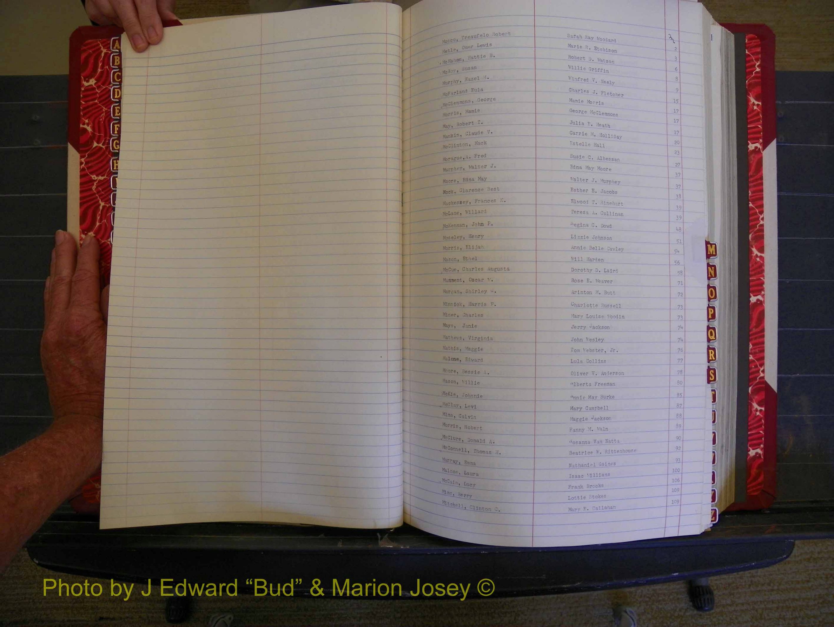 Richmond Marriages, Book LL, 1918 Index M (124).JPG
