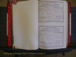 Richmond Marriages, Book LL, 1918 P 001.JPG