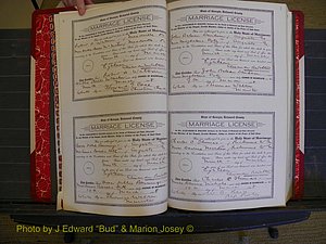 Richmond Marriages, Book LL, 1918 P 006-007.JPG