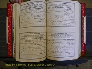 Richmond Marriages, Book LL, 1918 P 164-165.JPG