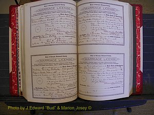 Richmond Marriages, Book LL, 1918 P 310-311.JPG