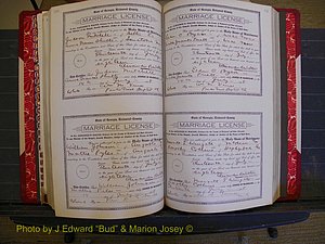 Richmond Marriages, Book LL, 1918 P 336-337.JPG