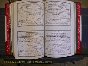 Richmond Marriages, Book LL, 1918 P 342-343.JPG