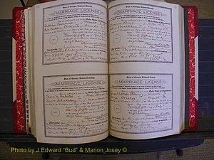 Richmond Marriages, Book LL, 1918 P 362-363.JPG