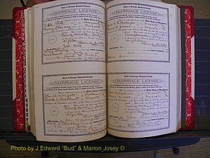 Richmond Marriages, Book LL, 1918 P 366-367.JPG