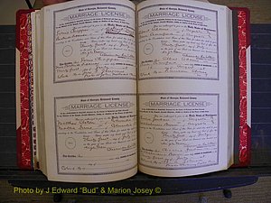 Richmond Marriages, Book LL, 1918 P 374-375.JPG