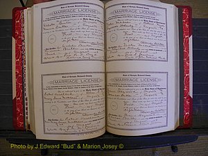 Richmond Marriages, Book LL, 1918 P 378-379.JPG