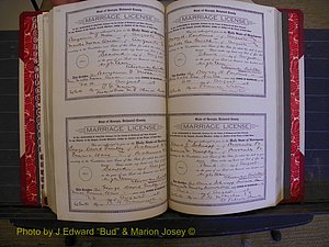 Richmond Marriages, Book LL, 1918 P 382-383.JPG