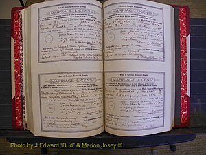 Richmond Marriages, Book LL, 1918 P 414-415.JPG