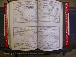 Richmond Marriages, Book LL, 1918 P 474-475.JPG