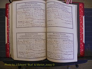 Richmond Marriages, Book LL, 1918 P 510-511.JPG