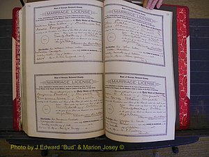 Richmond Marriages, Book LL, 1918 P 596-597.JPG