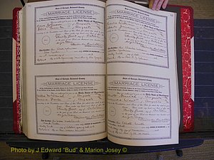Richmond Marriages, Book LL, 1918 P 602-603.JPG
