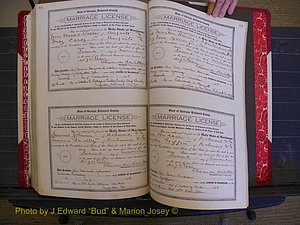 Richmond Marriages, Book LL, 1918 P 606-607.JPG
