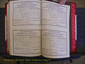 Richmond Marriages, Book LL, 1918 P 646-647.JPG