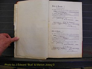 Richmond Marriages, Book M, 1880-1883 P 001.JPG