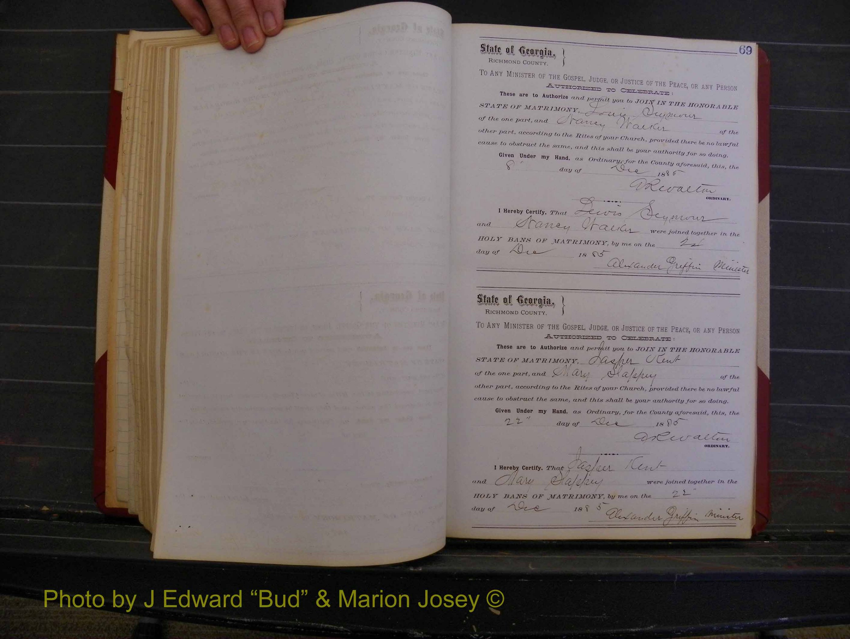 Richmond Marriages, Book O, 1881-1887 P 069.JPG