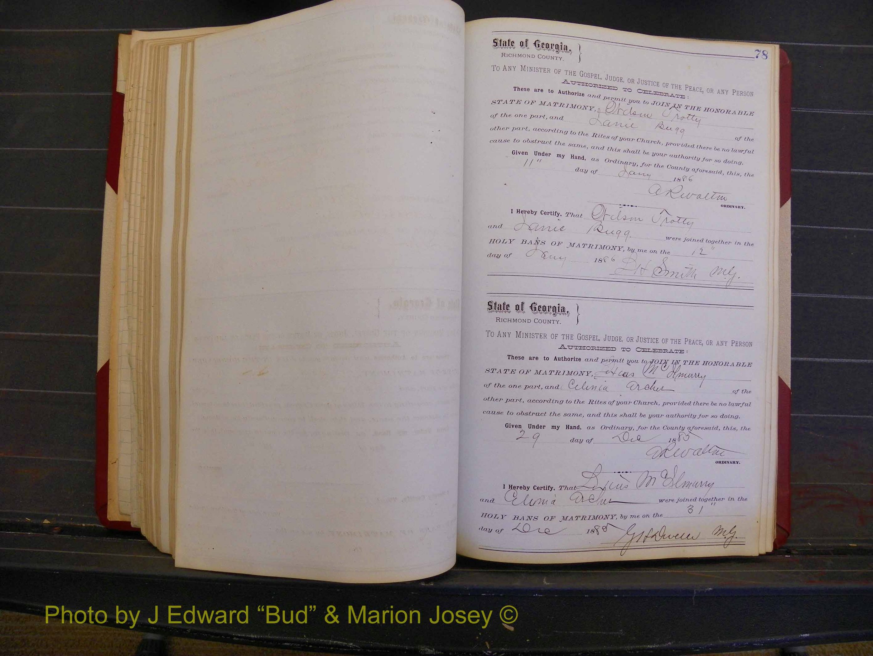 Richmond Marriages, Book O, 1881-1887 P 078.JPG