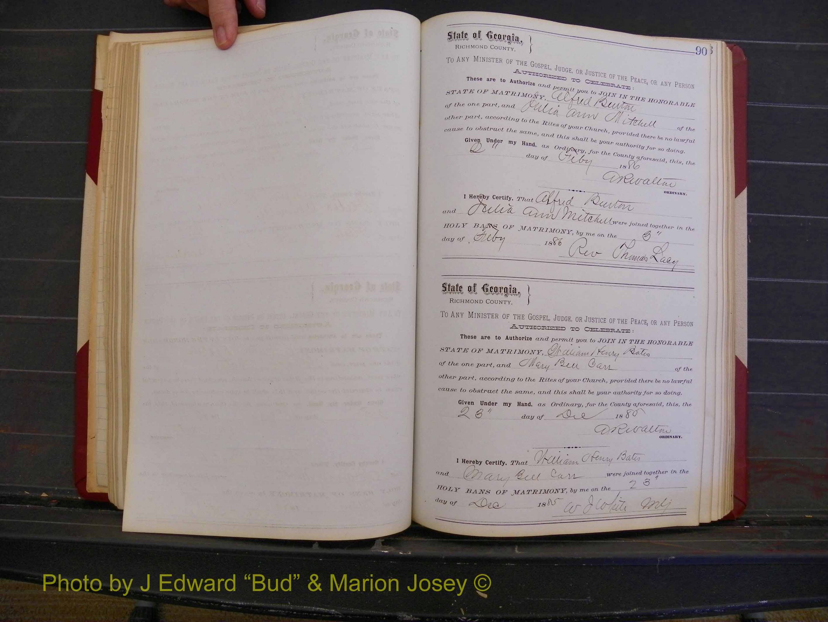 Richmond Marriages, Book O, 1881-1887 P 090.JPG