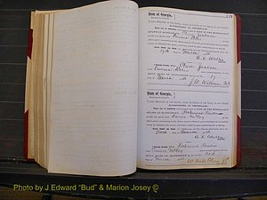 Richmond Marriages, Book O, 1881-1887 P 119.JPG