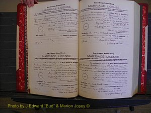 Richmond Marriages, Book OO, 1920-1921 P 002-003.JPG