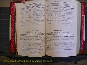 Richmond Marriages, Book OO, 1920-1921 P 010-011.JPG