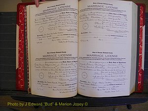 Richmond Marriages, Book OO, 1920-1921 P 052-053.JPG