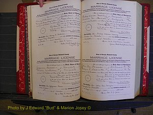 Richmond Marriages, Book OO, 1920-1921 P 072-073.JPG