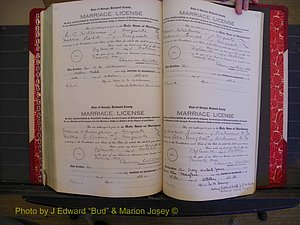 Richmond Marriages, Book OO, 1920-1921 P 624-625.JPG
