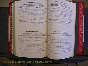 Richmond Marriages, Book OO, 1920-1921 P 634-635.JPG