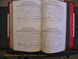 Richmond Marriages, Book OO, 1920-1921 P 640-641.JPG