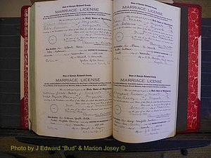 Richmond Marriages, Book OO, 1920-1921 P 646-647.JPG