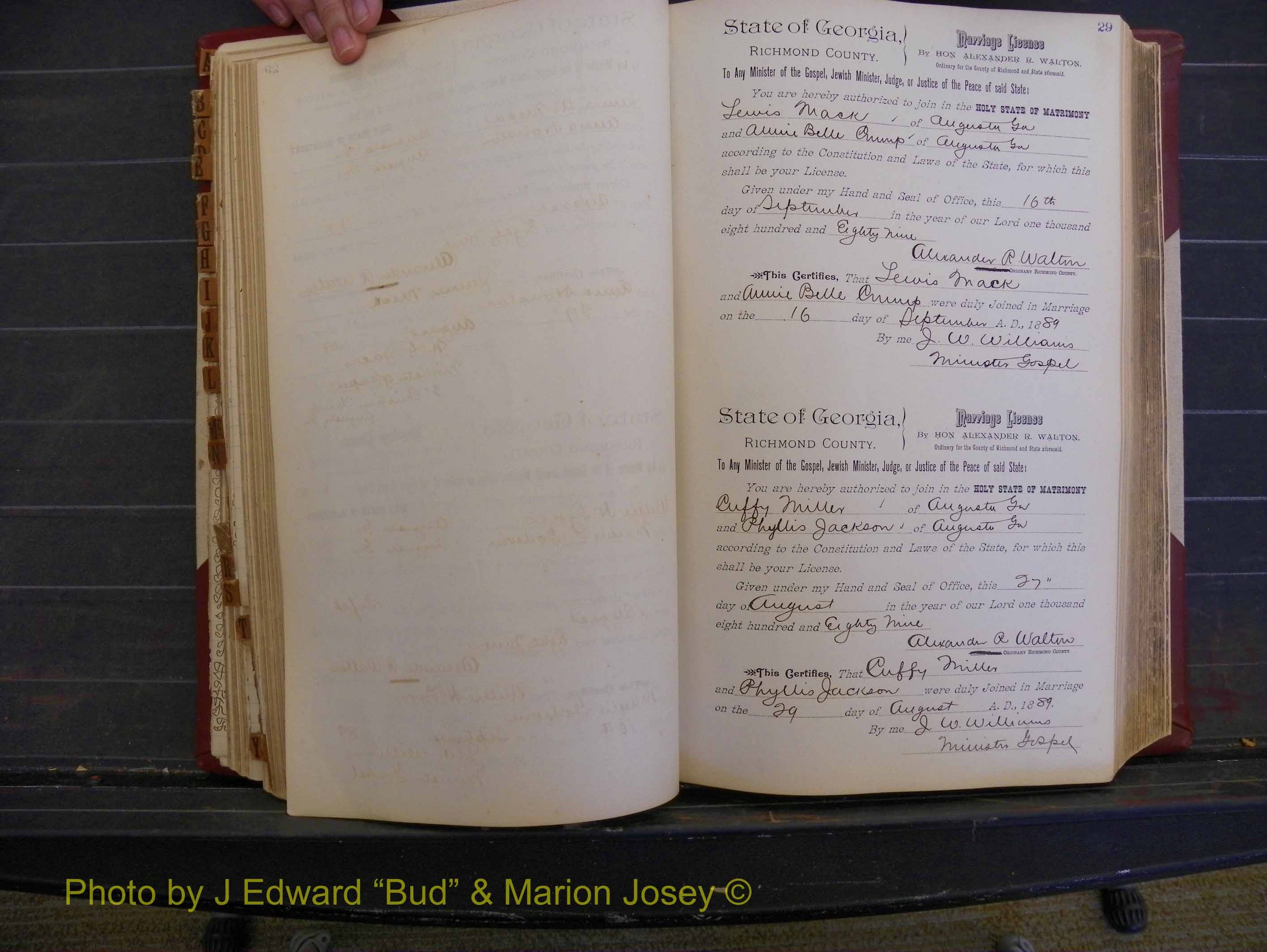 Richmond Marriages, Book Q, 1887-1890 P 029.JPG