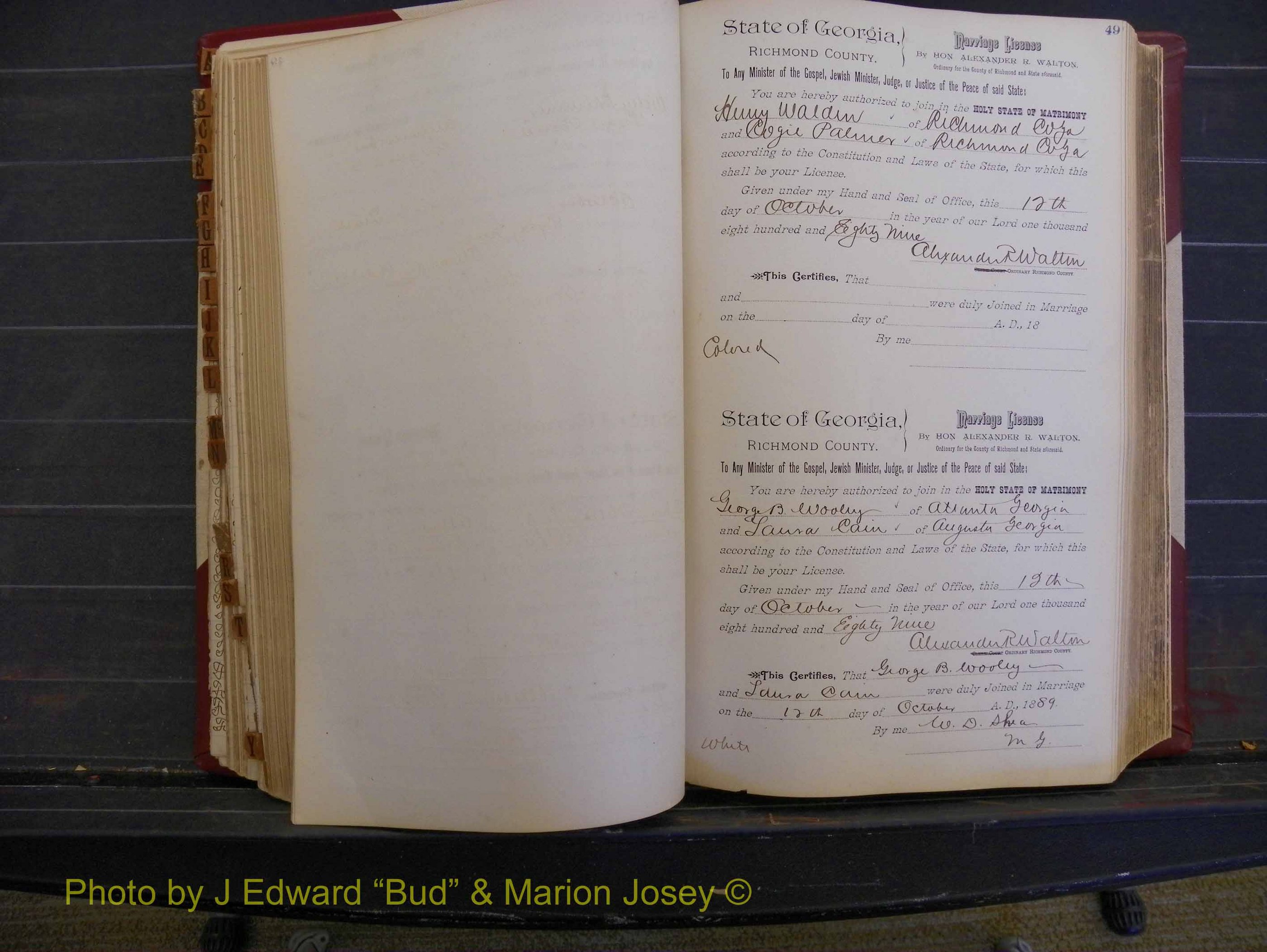 Richmond Marriages, Book Q, 1887-1890 P 049.JPG