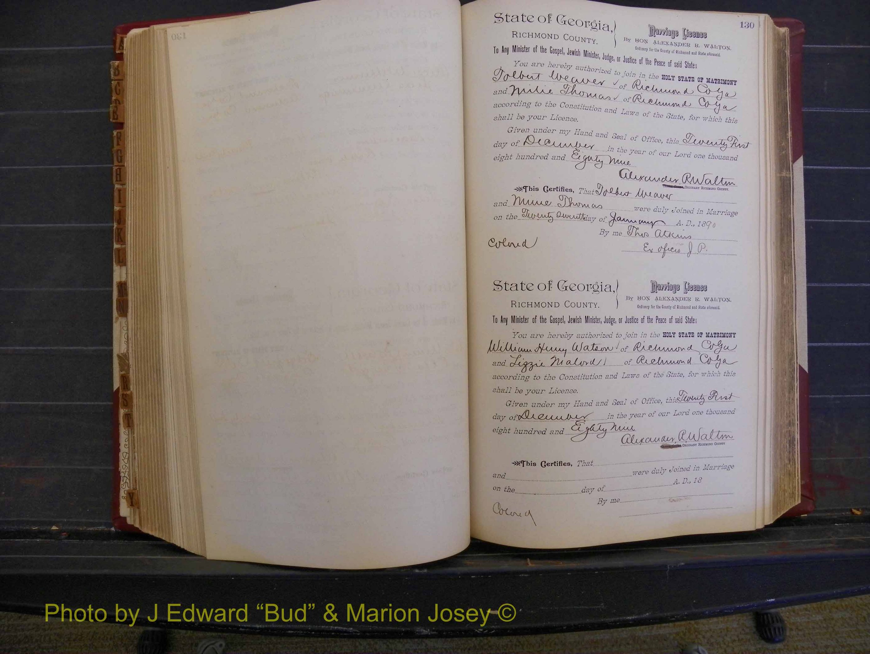 Richmond Marriages, Book Q, 1887-1890 P 130.JPG