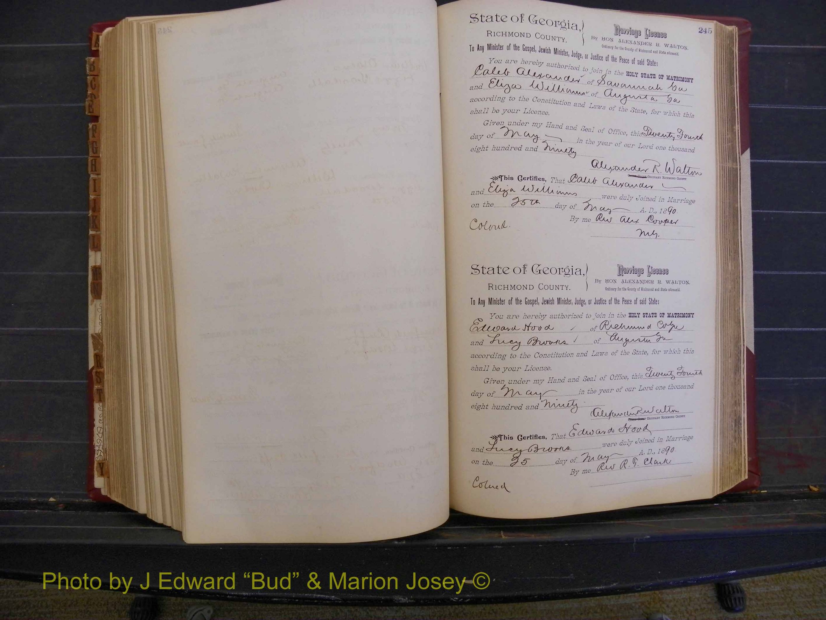 Richmond Marriages, Book Q, 1887-1890 P 245.JPG