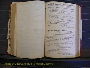 Richmond Marriages, Book R, 1887-1892 P 148.JPG