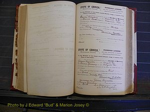 Richmond Marriages, Book R, 1887-1892 P 150.JPG