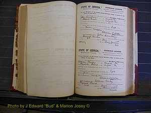 Richmond Marriages, Book R, 1887-1892 P 154.JPG