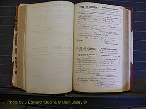 Richmond Marriages, Book R, 1887-1892 P 159.JPG