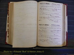 Richmond Marriages, Book R, 1887-1892 P 160.JPG