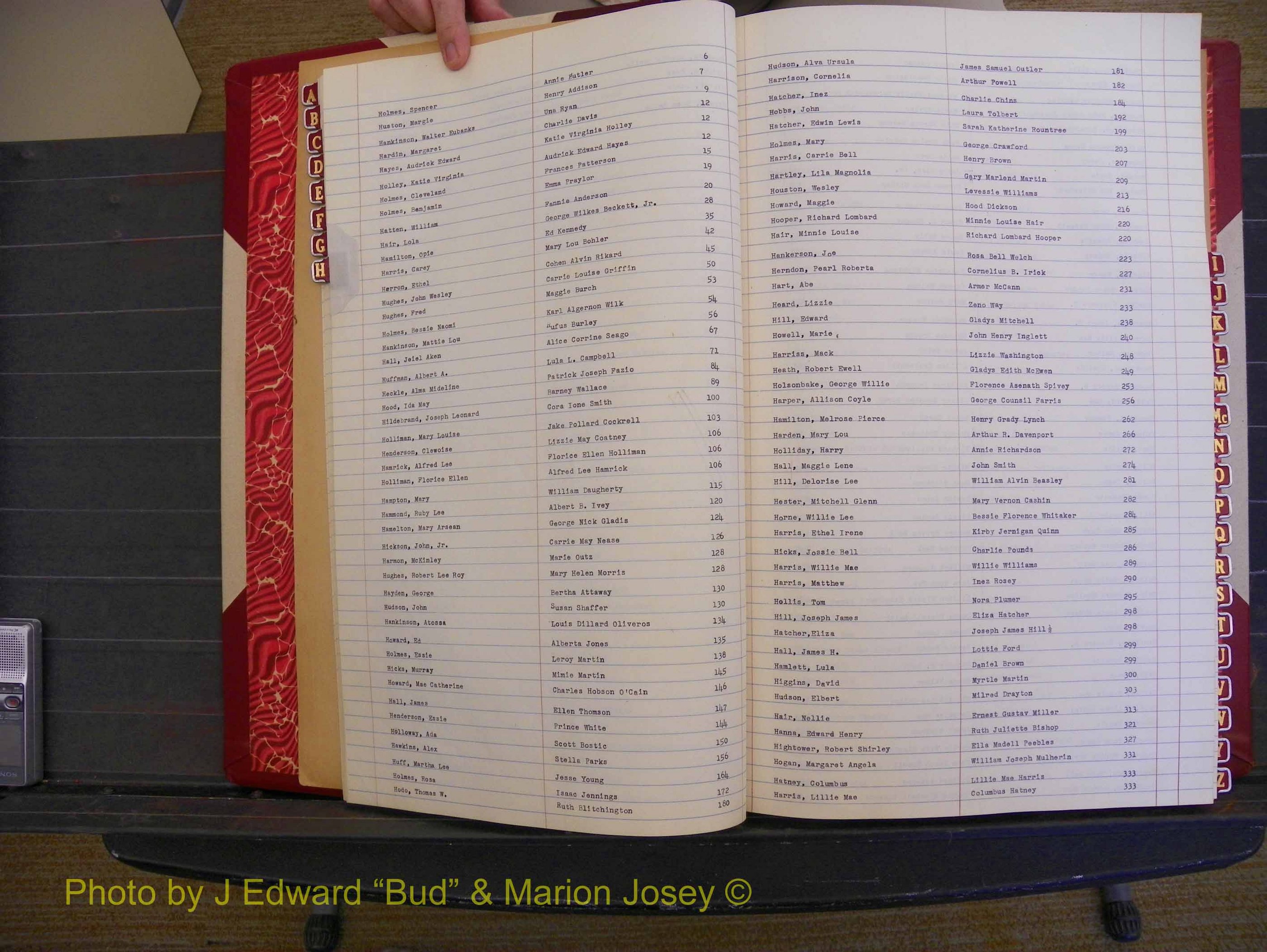 Richmond Marriages, Book RR, 1924-1927 Index H (115).JPG