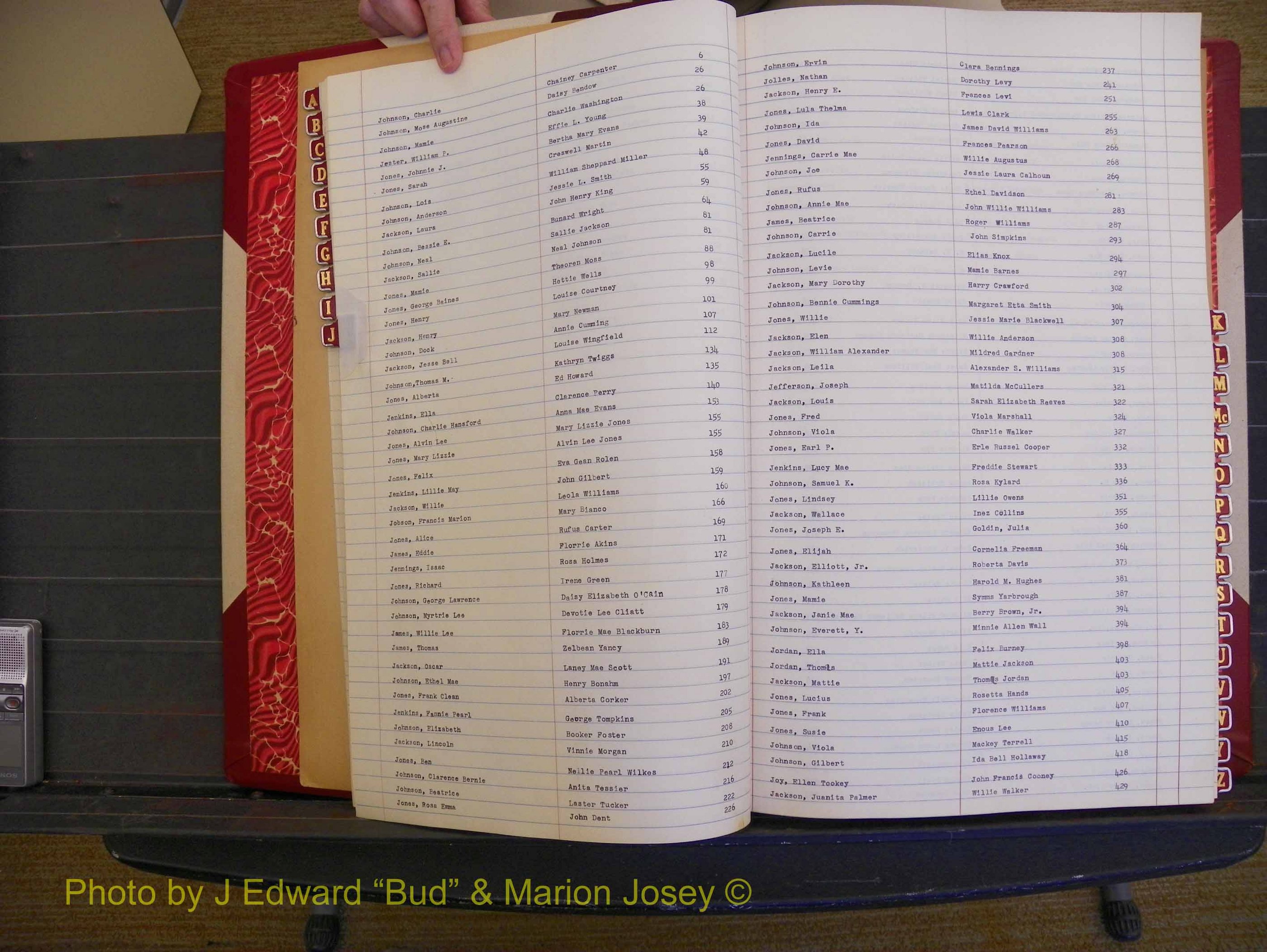 Richmond Marriages, Book RR, 1924-1927 Index J (121).JPG